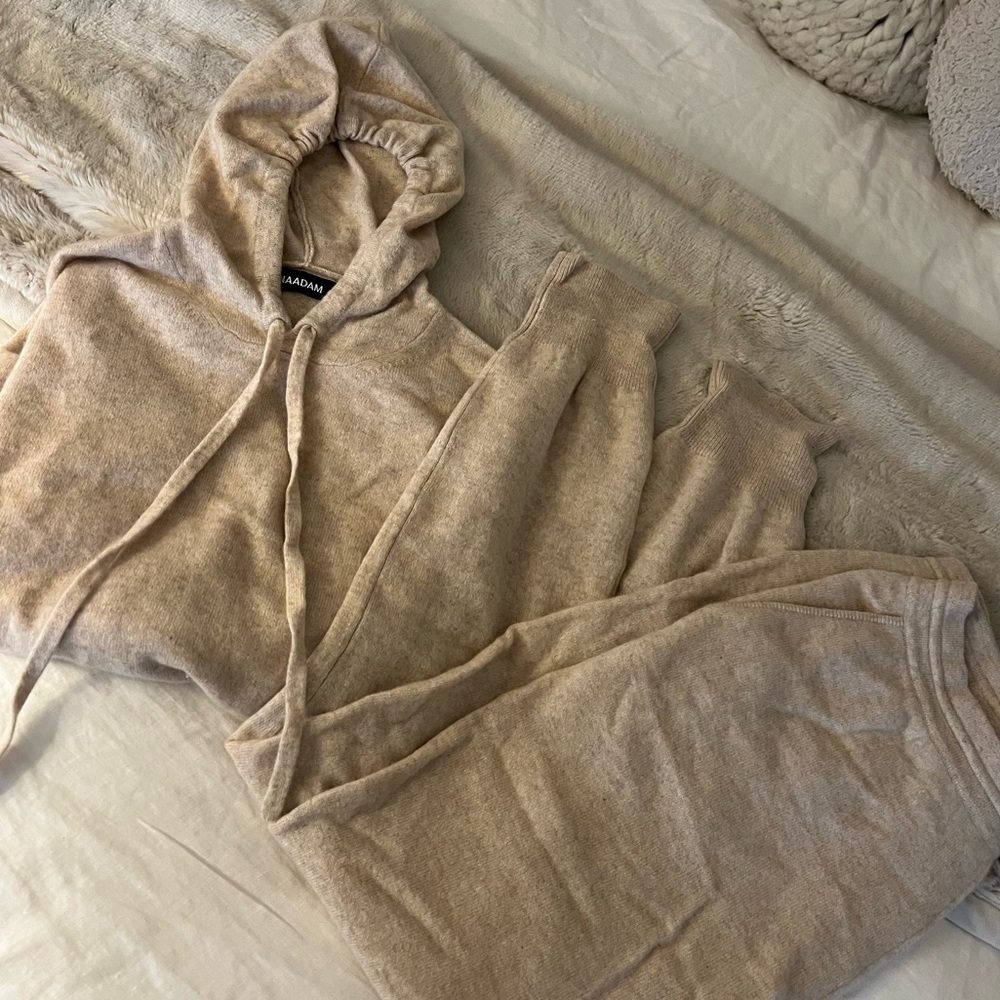 NAADAM 100% cashmere set